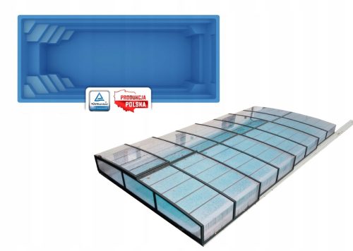 PLAST-POL rechteckiges Schwimmbad 660 x 320 cm
