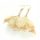  BOHO Ohrringe beige Blumen Hochzeit Hochzeit