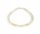  Zitronenarmband, facettierte Kugeln, 4 mm