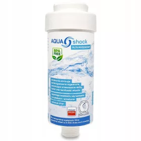  Aqua Shock weißer Duschfilter