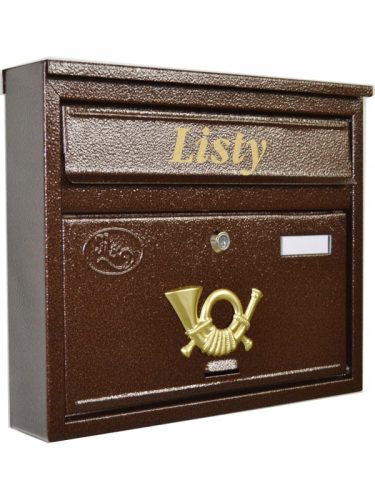 Briefkasten - Eurobox R&D Briefkasten, Brauntöne