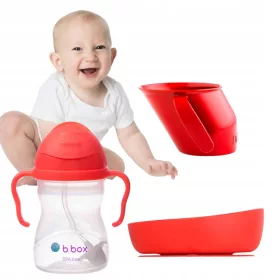  B.BOX Set Doidy Wasserflasche, Tasse, Schüssel für Kinder