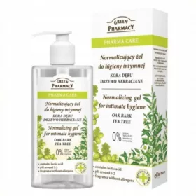    Green Pharmacy Intimhygienegel Eichenrinde und Teebaum 300 ml