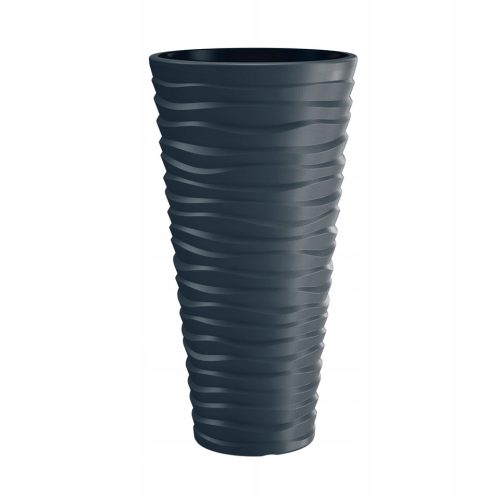  Prosperplast Blumentopf 30 cm x 30 x 52 cm Durchmesser 30 cm Kunststoff schwarz