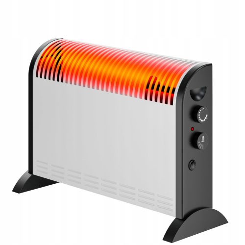  Extralink 2000 W Konvektorheizung weiß, schwarz