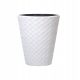  Prosperplast Blumentopf 40 cm x 40 x 48 cm Durchmesser 40 cm Kunststoff weiß