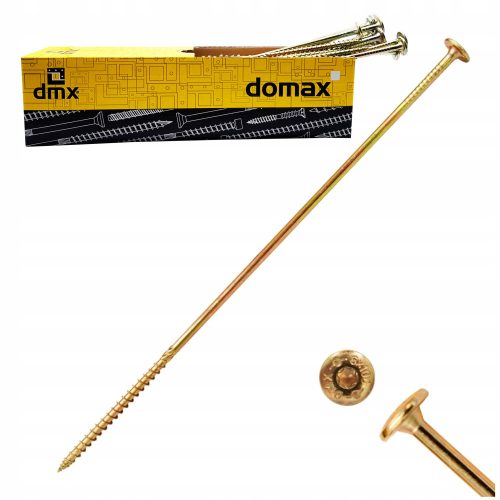 Domax Zimmermannsschrauben 320804 8x400 mm 50 Stück