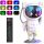  ASTRONAUT STARS PROJEKTOR LED PROJEKTOR NACHTLAMPE FÜR KINDER ALS GESCHENK + MIK-STAR FERNBEDIENUNG für den Astronautenprojektor 5961126803 schwarz