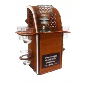  Beicht-Karaffe-Gläser-Geschenk-Gadget