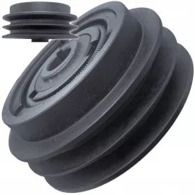 Fliehkraftkupplung von Verdichtern, Welle 20 mm, 2 Riemen