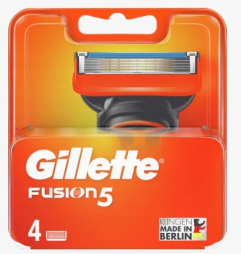  Gillette Fusion5 Blades Rasiererpatronen 4 Stück