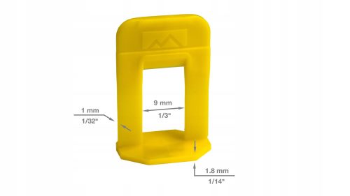 Undertag-Fliesennivellierklammern/-clips 500 Stk.