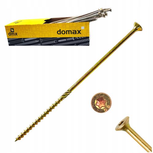 DMX Tischlerschrauben 8x360 mm 50 Stück