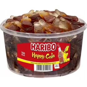   Haribo Happy Cola Mega Set - 2 Packungen à 1,2 kg, insgesamt 2,4 kg