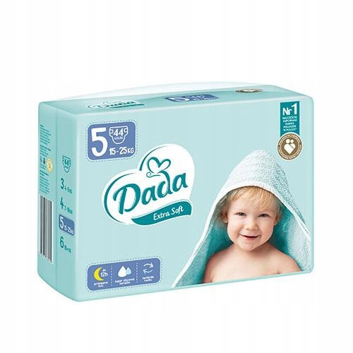  Dada Extra Soft 5 JUNIOR Windeln 15-25 kg 42 Stk.