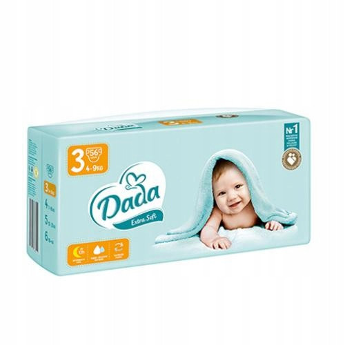  Dada Extra Soft Windeln Größe 3 4-9 kg 54 Stk.
