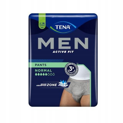  Saugfähiger Slip Tena Men Pants Normal Grey S/M 9