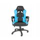  Genesis Nitro 330 Gaming-Stuhl, schwarzes und blaues Öko-Leder