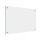 Glasscheibe 90 x 50 x 6 mm, poliertes Hartglas
