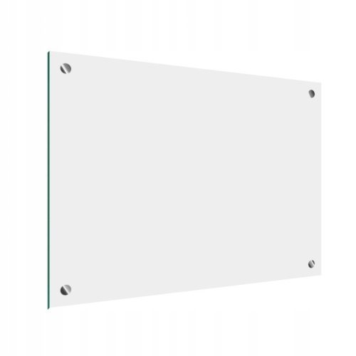 Glasscheibe 90 x 50 x 6 mm, poliertes Hartglas