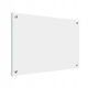 Glasscheibe 90 x 50 x 6 mm, poliertes Hartglas