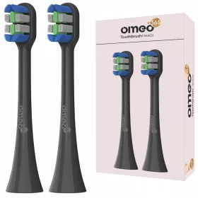  2 OMEO +365 UV-Desinfektions-Zahnbürstenköpfe