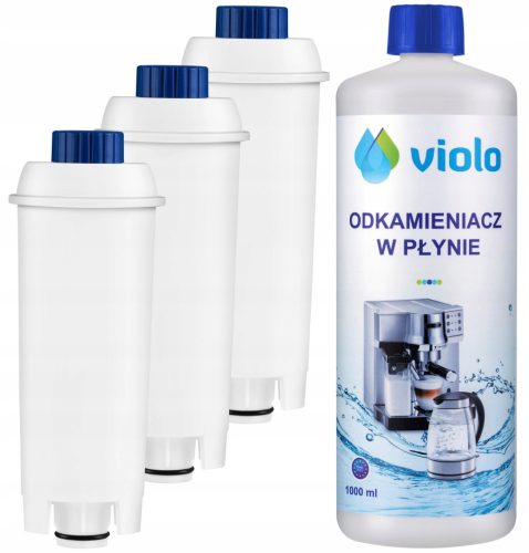  3x DELONGHI Espressomaschinen-Filterentkalker 1000 ml