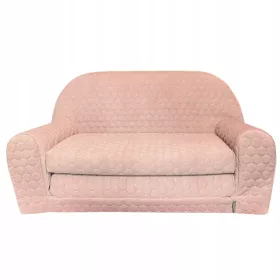  Fortisline PIK Sofa 78 x 105 cm, rosa Stoff