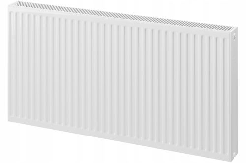 Mexen 661 W Stahlplattenheizkörper, weiß, 400 x 600 x 103 mm - seitlicher Anschluss