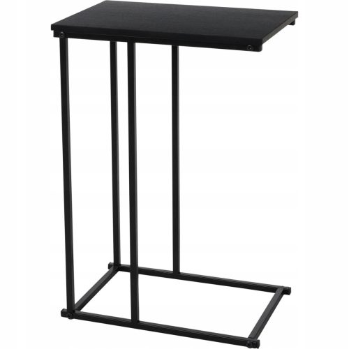  Home Styling Collection Couchtisch, rechteckige Beistelltische 26 x 40 x 58 cm, schwarz