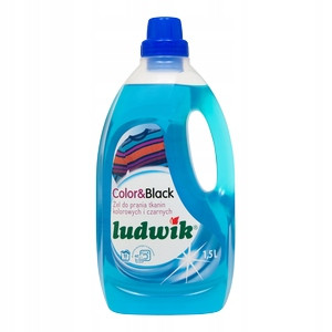  Ludwik Color & Black Waschgel für farbige und schwarze Stoffe 1,5l