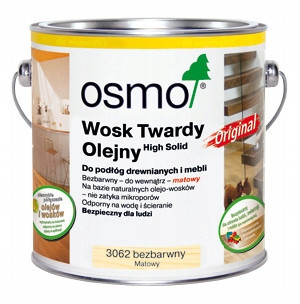Öl Hartwachs Osmo 3062 0,75 l, farblos matt