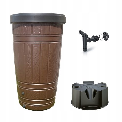  Prosperplast Woodcan Regenwassertank braun 265 l