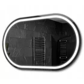  LED beleuchteter Badezimmerspiegel 130x60 Palermo