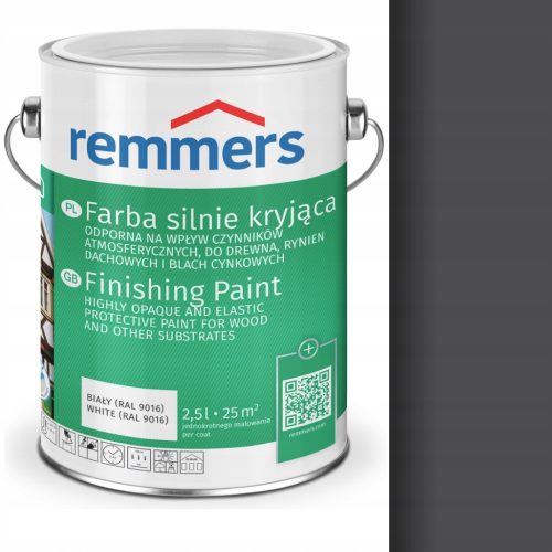Deckfarbe Remmers Deckfarbe 2,5l ANTHRAZIT