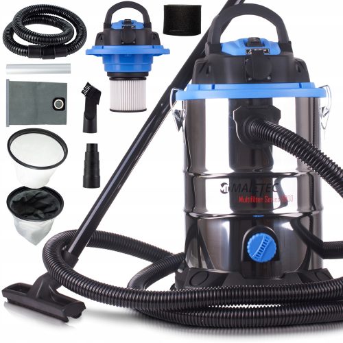 Maltec MWD206S 3800 W Industriestaubsauger