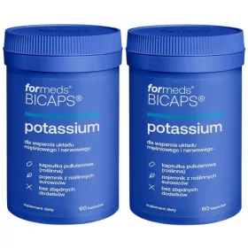   ForMeds Bicaps Potassium - Hochdosiertes Kaliumcitrat, 120 vegane Kapseln