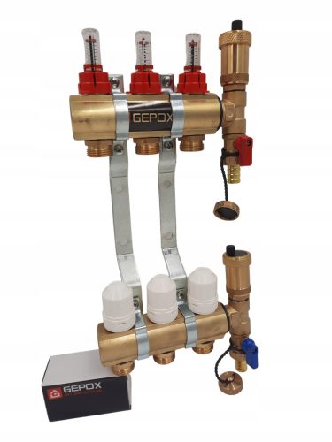 Splitter 3 für das Gepox Gep-Pro-3 Fußbodenheizgerät