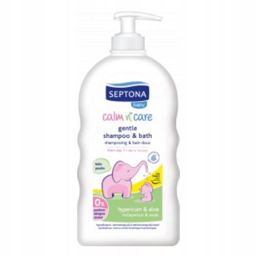  Septona 2in1 Shampoo und Badeflüssigkeit mit Johanniskraut und Aloe 500 ml