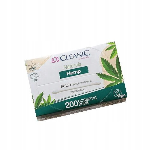  CLEANIC Hanf-Baumwolle Wattestäbchen HEMP 200 Stk