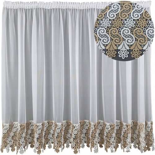 Vorhänge, Vorhänge bereit Klassischer Voile-Vorhang 600 cm x 180