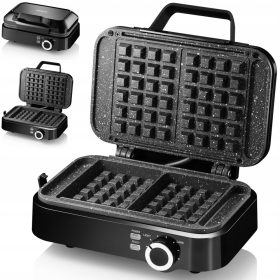  Kerch WM2000 Waffeleisen 2200 W schwarz