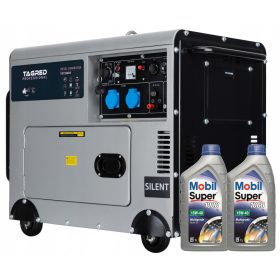 Einphasiger, markierter 5000-W-Dieselgenerator