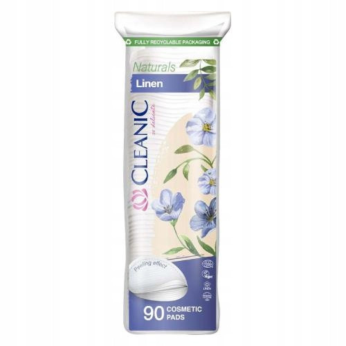  CLEANIC NATURALS LINEN Kosmetikpads, 90 Stk.