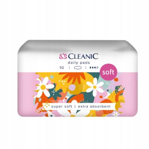  CLEANIC Soft Pads für den Tag 10 Stk