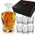  WHISKY-SET - KARAFFE + 6 GLÄSER - GESCHENK