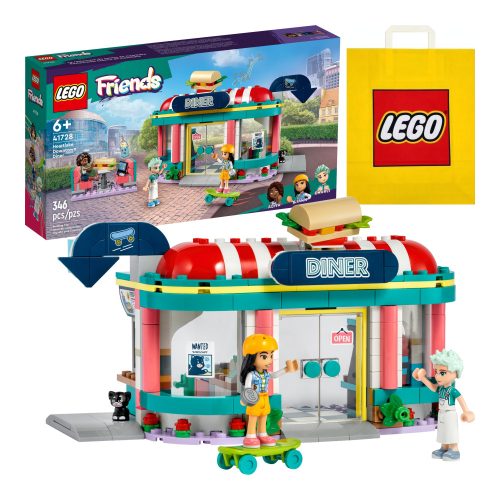  LEGO Friends 41728 Heartlake Downtown Bar + VP Papiertüte LEGO 6315792 Mittel