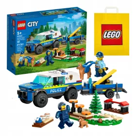    LEGO City 60369 Polizeihundetraining auf dem Feld + VP-Papiertüte LEGO 6315792 Mittel