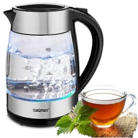  Zelmer ZCK8011 Wasserkocher 2200 W 1,7 l Silber/Grau