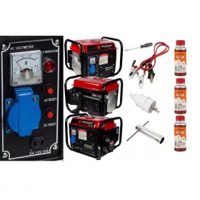 Tragbarer einphasiger Kraft-Stromgenerator 1200 W Benzin